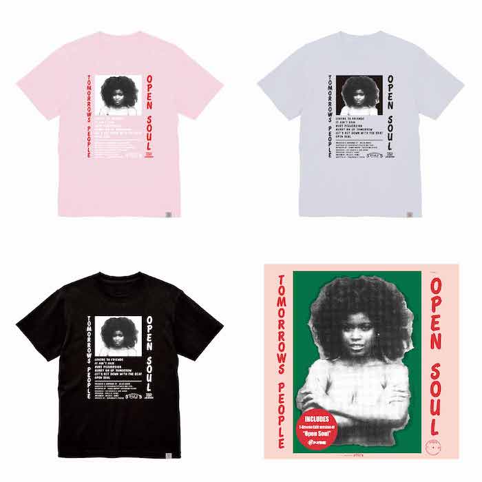 OPEN SOUL ORIGINAL T-SHIRTS with 7inch