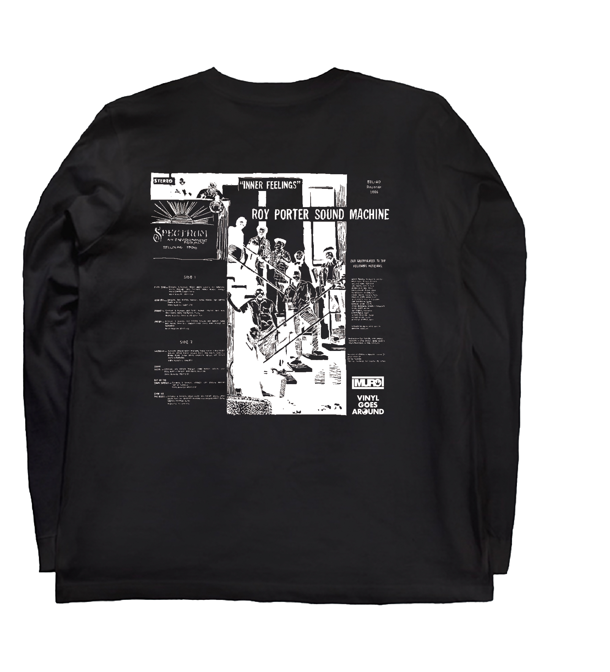 ROY PORTER LONG SLEEVE T-SHIRTS