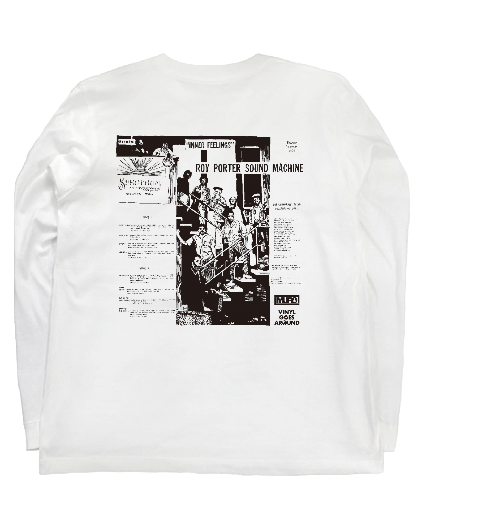 ROY PORTER LONG SLEEVE T-SHIRTS
